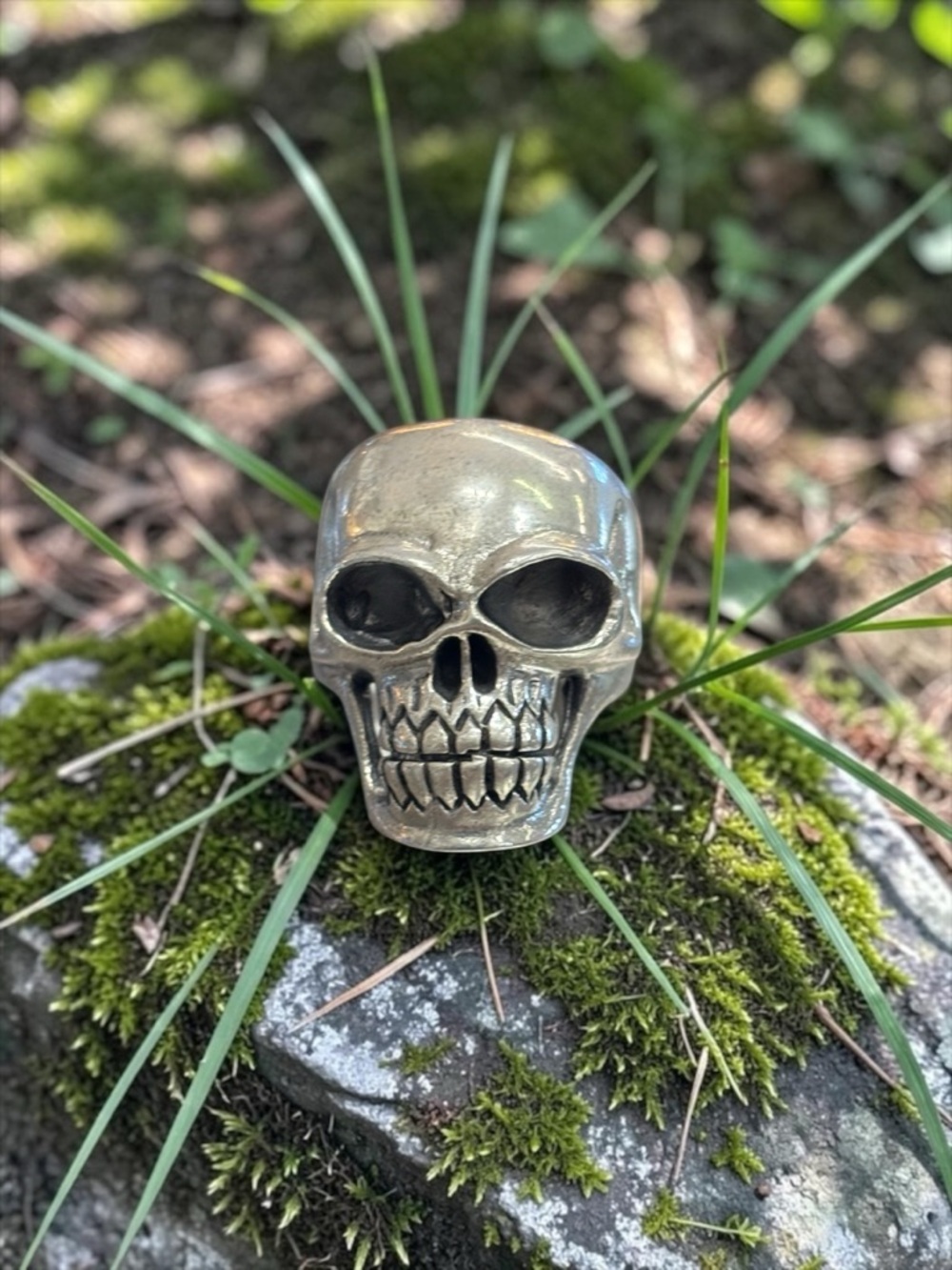 Sterling Silver Skull Ring